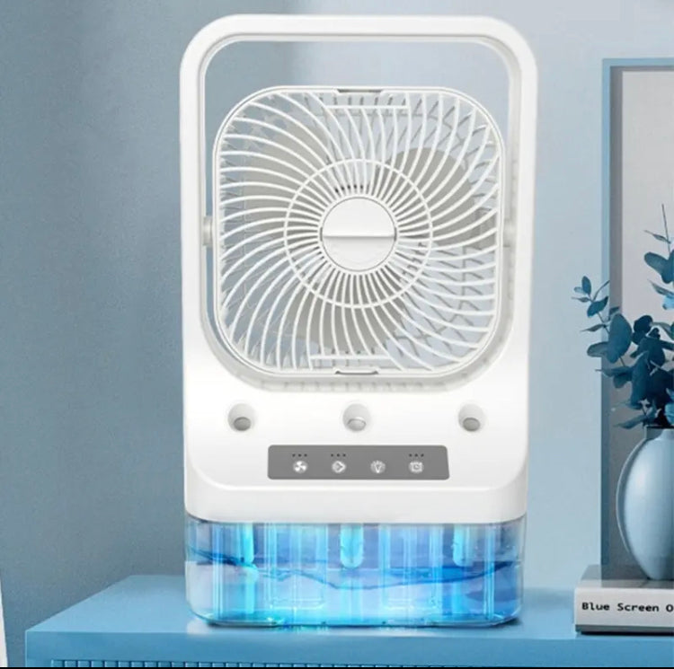Portable Air Conditioner Fan, Humidifying Desktop Fan with Night Light, Air Cooler Home Fans Portable Air Conditioner Fan, Humidifying Desktop Fan with Night Light, Air Cooler Home Fans